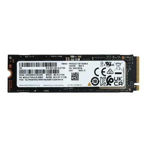 pm9a1 - 삼성전자 w 삼성전자 PM9A1 M.2 NVMe (1TB)