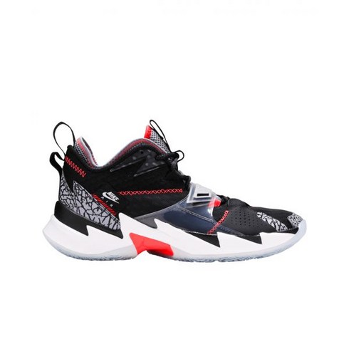 [정품] 조던 와이 낫 제로 3 PF 블랙 시멘트 Jordan Why Not ZER0.3 PF Black Cement