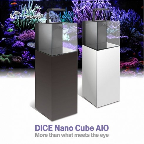 Dice Nano Cube AIO_MJ-L130조명 풀세트-수조 해수수조 내부배면