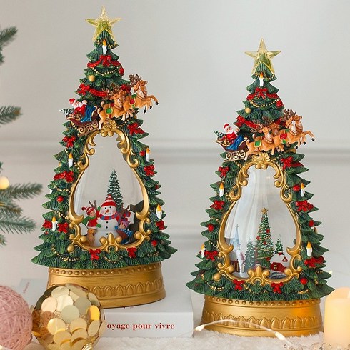 대형 트리 오르골 스노우볼 워터볼, 눈사람