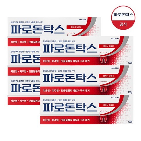 파로돈탁스 - 클래식 검케어 치약 100g x6개, 6개