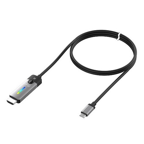 JCC157 USB-C C타입 to HDMI2.1 젠더 어댑터 컨버터 1.8M 8K60Hz HDCP