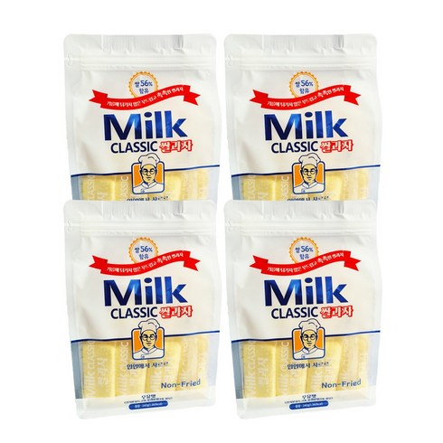 밀크 클래식 쌀과자 우유맛, 4개, 240g