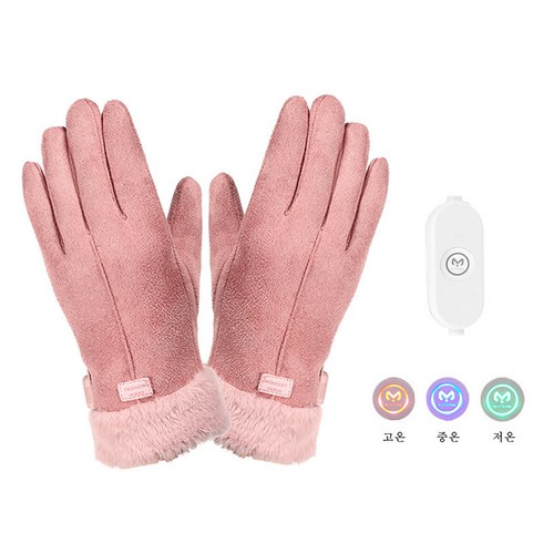 2023년 가성비 최고 스키발열장갑 - AKRUA 전기장갑 usb 3단 온도조절 온열장갑+5000mAh 보조배터리겨울 보온 용품 방한장갑 야외 등산 캠핑 스키 발열장갑 수족냉증선물
