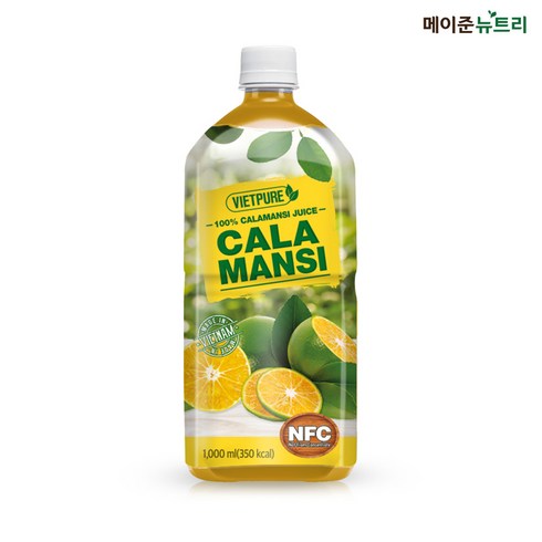 메이준뉴트리 NFC 비엣퓨어 노니주스 1000ml 12병 - 메이준뉴트리 NFC 착즙 비엣퓨어 100% 깔라만시 주스, 1개, 1L, 1개