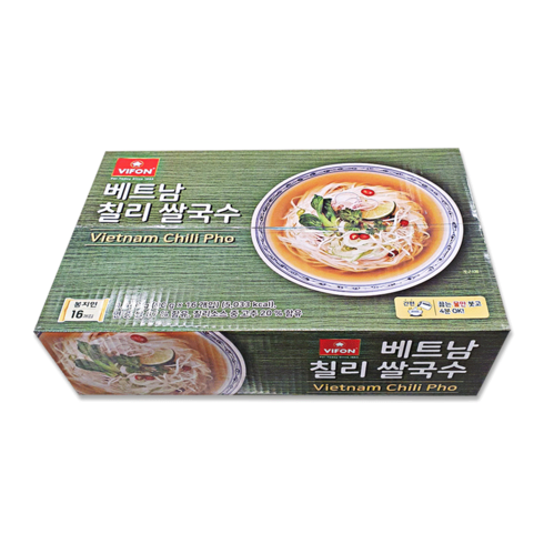 비폰 베트남 칠리 쌀국수 90gx16입, 1440g, 1개