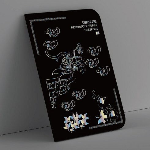 우리예쁨 전통 자개 여권케이스 여권커버