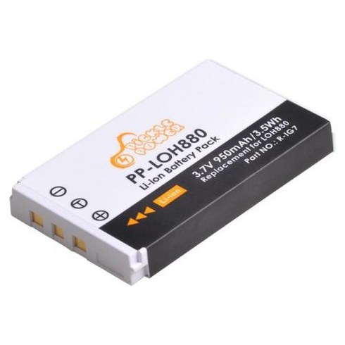 e885 v7 - 호환 부품 R-IG7 원격 제어 배터리 및 LED 충전기 로지텍 하모니 원 900 720 850 880 885 890 프로 H880 용 LOH880 950mAh, [02] 1 battery, 2) 1 battery