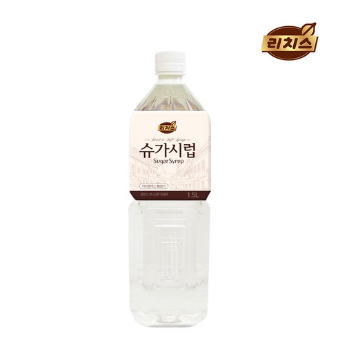 동서리치스슈가시럽 - 리치스 슈가시럽, 1.5L, 1개