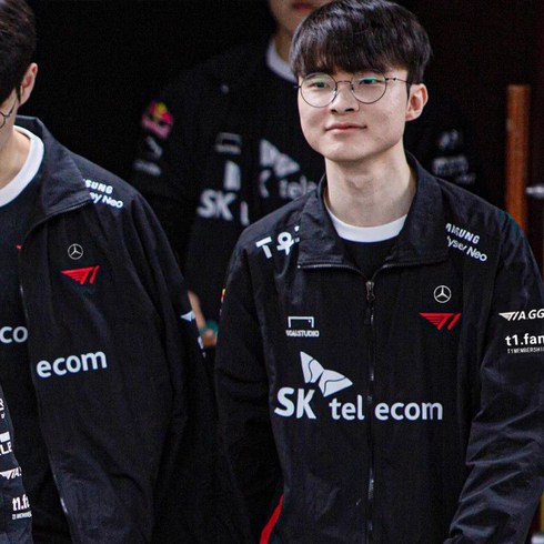 SKTT1유니폼 롤드컵 게임 티셔츠 페이커 FAKER 반팔 저지, T1 유니폼