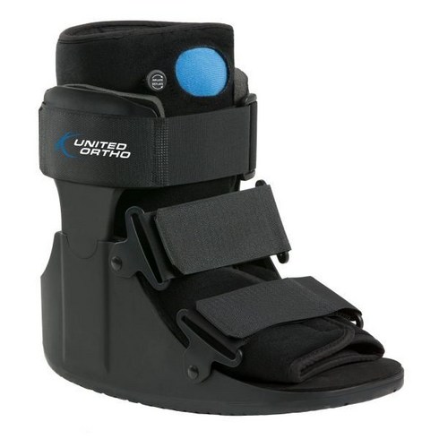 United Ortho USA14115 숏 에어캠 워커 골절 부츠 미디엄 블랙 1518405, Black_Medium | Boot