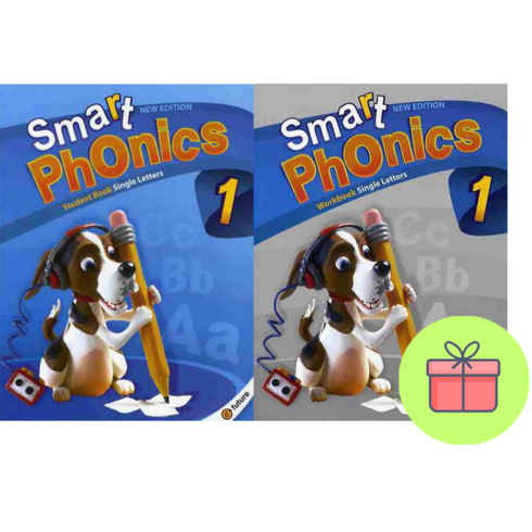 smartphonics1 - !전2권 + 포스트잇 증정! Smart Phonics 1 : Student Book (with QR) + Workbook 스마트파닉스 1 세트 : 슝슝오늘출발!