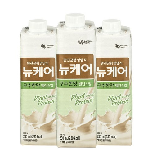 뉴케어 구수한맛 밸런스업 144팩 [H - 뉴케어 구수한맛 밸런스업, 24개, 230ml