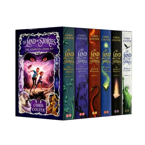 [영스텝북] 국내 랜드오브스토리 6권 세트 영어원서 The Land of Stories 음원제공