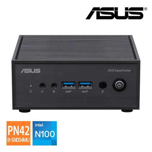 에이수스 ASUS 미니PC PN42-B-SN054MU N100 모니터 HDMI / DP / Type-C 지원 듀얼랜 베어본PC, 단품, 상세페이지 참조, 상세페이지 참조