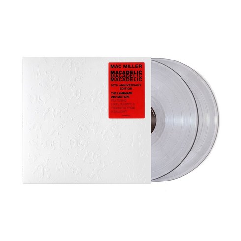 NEW Mac Miller Macadelic [10th Anniversary] [Silver 2 LP] [LP] VINYL