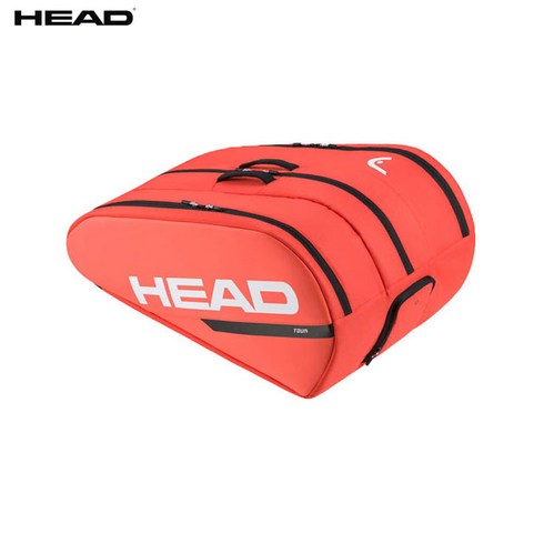 헤드 투어 라켓백 XL 3단 테니스 가방 260814, 플루오오렌지_260814