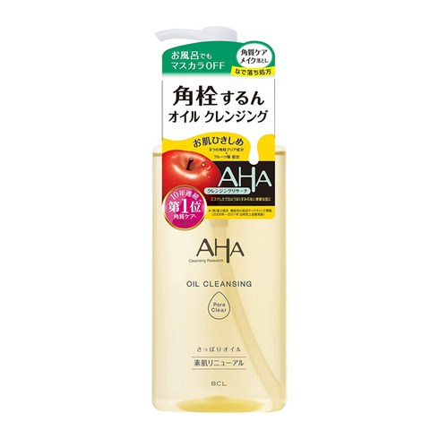 BCL AHA 클렌징 오일 모공 클리어 200ml, 1개