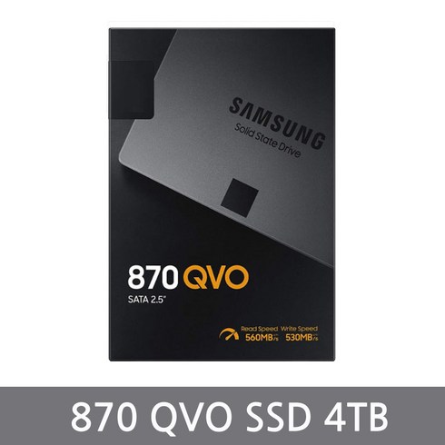 삼성전자 870 QVO SSD, MZ-77Q4T0, 4TB