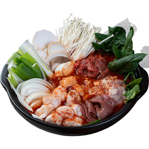 밀키트 캠핑 문현 전통한우 곱창전골 캠핑용 프리미엄 2 3인분, 중 3인 -조금맵게/One Size