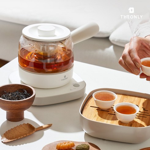 2023년 가성비 최고 델리아트분유포트 - 디온리 올인원 다도포트 세트 무선 티포트 NBT127CW, 디온리 티포트