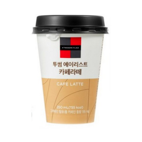 투썸플레이스 투썸에이리스트 카페라떼 250ml, 10개