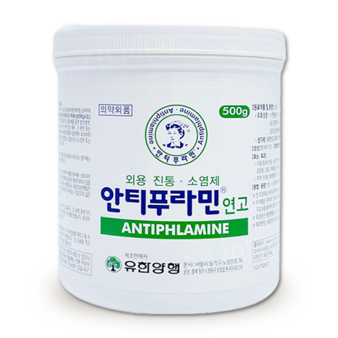 안티프라민 - 유한양행 안티푸라민 연고 500g, 1개