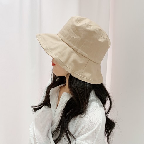 에이치스 빈티지 와이어 컷팅 벙거지 버킷햇 사파리모자