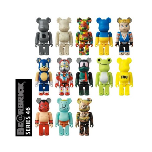 [BE@RBRICK] 베어브릭 46탄 (1BOX=24개입) BEARBRICK 46 SERIES