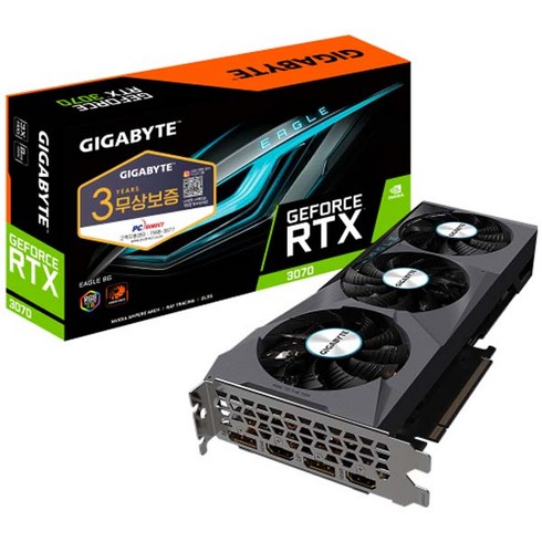 GIGABYTE 지포스 RTX 3070 EAGLE OC V2 D6 8GB 피씨디렉트