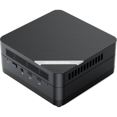 um780 - 데스크톱 고급 가정용 데스크탑 사무용 데스크탑 MINISFORM 엘리트 미니 UM780 XTX 미니 PC AMD 라이젠 7840HS DDR5 32GB 1TB SSD 개인용 컴퓨, UM690S(64+1T)