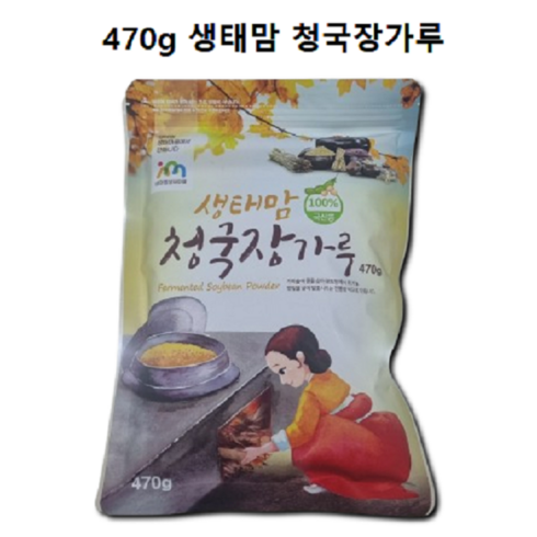 생태맘청국장가루 - 생태맘청국장가루 생태맘 청국장가루 평창생태마을청국장, 1개, 940g