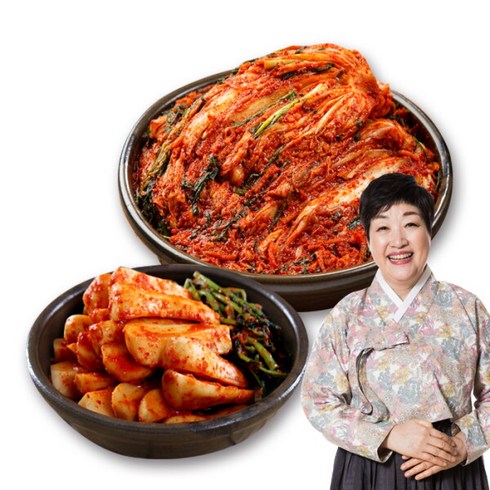 김치5kg - [한복선] 명가 포기김치 5kg+총각김치 2kg, 1개, 상세 설명 참조