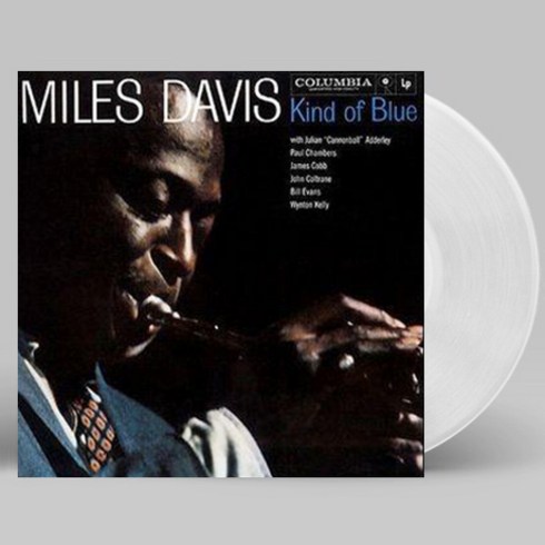 재즈lp - 핫트랙스 MILES DAVIS - KIND OF BLUE [CLEAR LP]