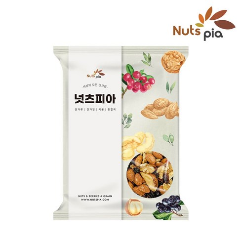 너츠굿 - 넛츠피아 세븐믹스 굿데이너트 믹스넛, 1개, 1kg