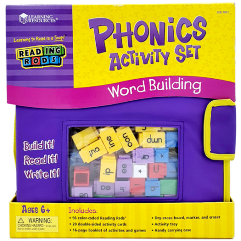 스마트미 Reading Rods 알파벳 레고 교구 Word Building 단어 만들기 SET-108