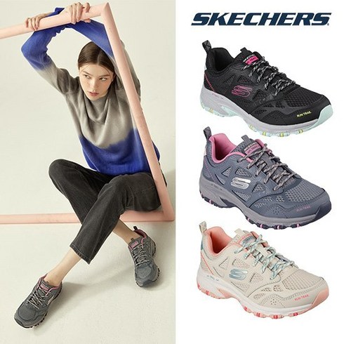 2023년 가성비 최고 스케쳐스트레킹화 - 스케쳐스 여성 힐크레스트 트레일화