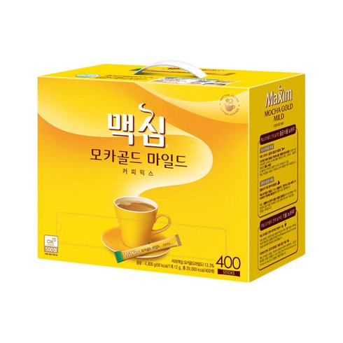 맥심모카골드400 - 동서식품 맥심 모카골드 마일드 커피믹스 스틱 12g 400개입 1개