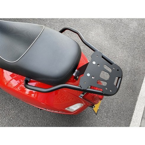 베스파gts300 - 오토바이 리어백 탑박스 gts300 베스파 레트로 트렁크, Vespa300 검정색 심압대