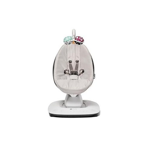 포맘스멀티스윙 - 4moms MamaRoo Multi-Motion Baby Swing Bluetooth Enabled with 5 Unique Motions Grey, one option, 1개