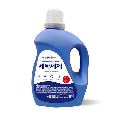 뉴리스 3L+3L 드럼 세탁기 겸용 천연 대용량 셀프 빨래방 액상 액체 여성속옷 세탁세제, 1개