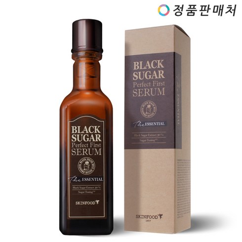 스킨푸드 블랙슈가 퍼펙트 첫세럼 더 에센셜 120ml, 1개