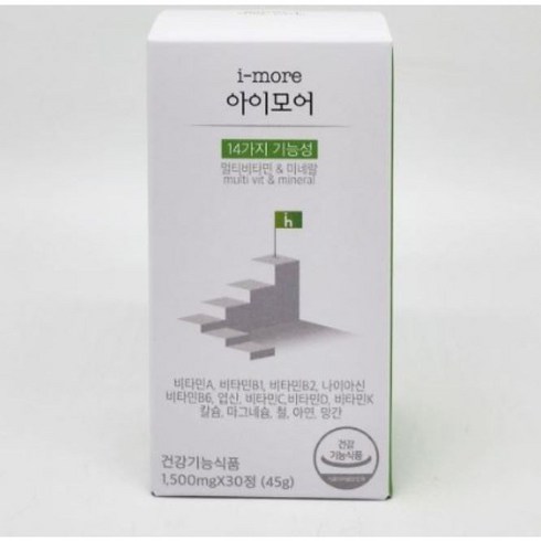 [정품] 아이모어 아이 건강 영양제 1500mg x 30정 아이모어건강영양제 아이모어아이영양제, 1개