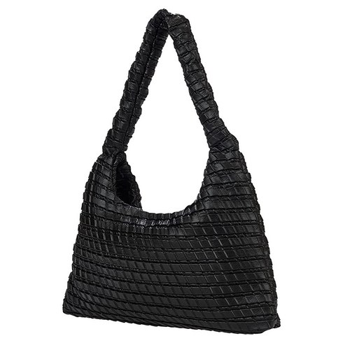 KWANI 여성 및 여성용 질감 있는 호보 백 (바닐라) 바닐라 102057