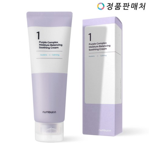 넘버즈인 1번 퍼플렉스 수분밸런싱 진정크림 100ml, 1개