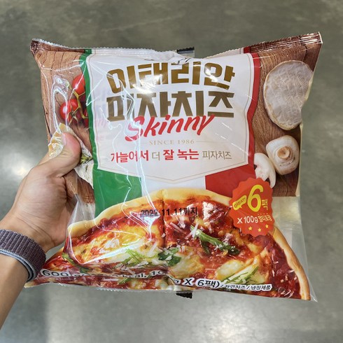 소와나무 피자치즈 스키니 100g x 6, 종이박스포장, 6개