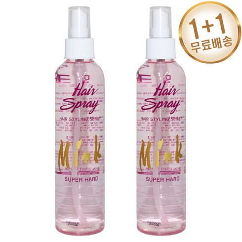 이브셀 밍크 헤어 스타일링 스프레이265ml 1+1 이벤트