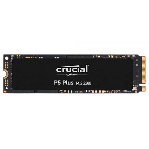 Crucial P5 Plus 2TB 4세대 NVMe M.2 SSD 내장 게이밍 SSD 히트싱크 포함 플레이스테이션 5호환 (CT2000P5PSSD5)