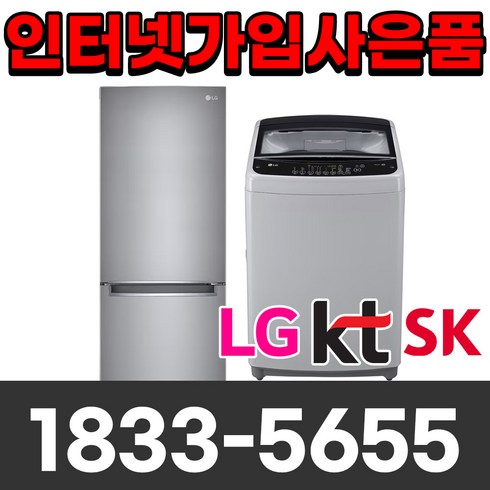 LG 통돌이 세탁기+냉장고 300L M301S31