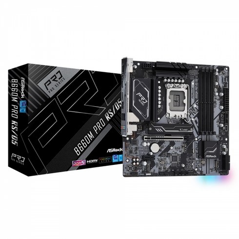 ASRock B660M Pro RS/D5 에즈윈, 상세페이지 참조